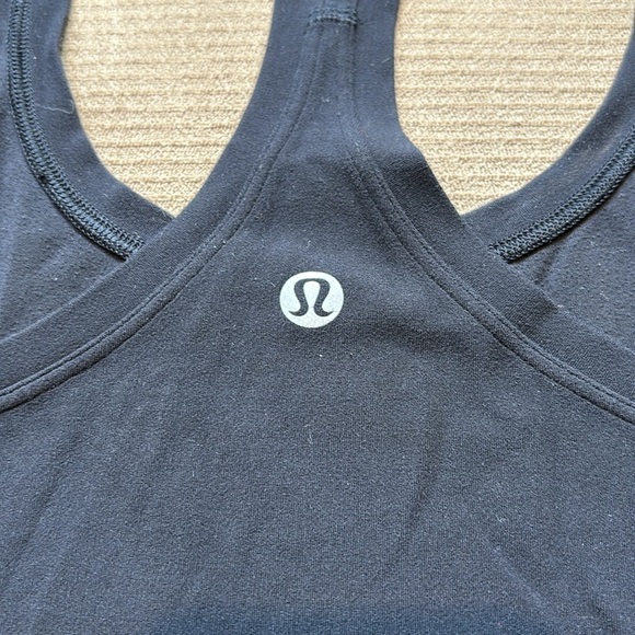 Lululemon Black Align Racerback Tank - size 10 - Picture 4 of 5
